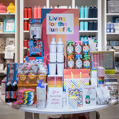 inside store of SWOOZIE'S Cards & Stationery